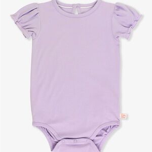Knit Puff Short Sleeve Bodysuit